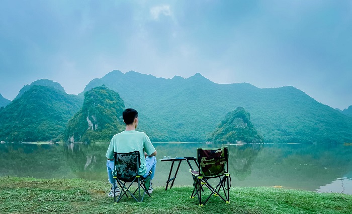 Hồ Tuy Lai là địa điểm cắm trại miễn phí gần Hà Nội 