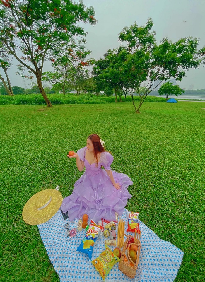 Picnic tại Công viên Yên Sở - địa điểm cắm trại miễn phí gần Hà Nội cực kỳ thú vị