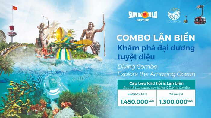 địa điểm lặn biển nổi tiếng ở Phú Quốc với các combo dịch vụ hấp dẫn
