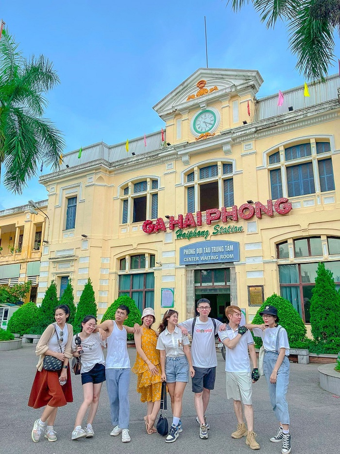 Ga Hải Phòng – một điểm du lịch gần sân bay Cát Bi Hải Phòng 