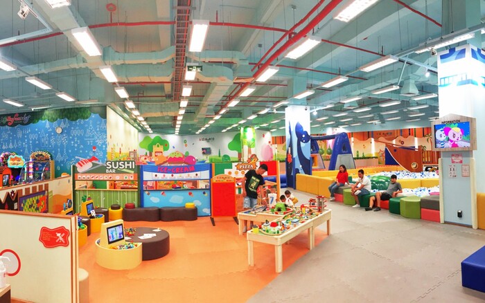 khu vui chơi trẻ em ở Bình Dương Kidzooona Aeon Mall