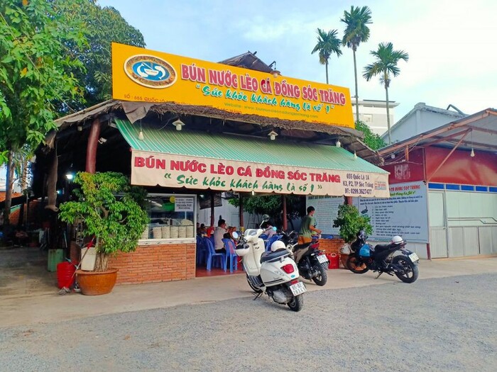 Quán bún nước lèo ngon nổi tiếng ở Sóc Trăng - Quán bún nước lèo Cá Đồng