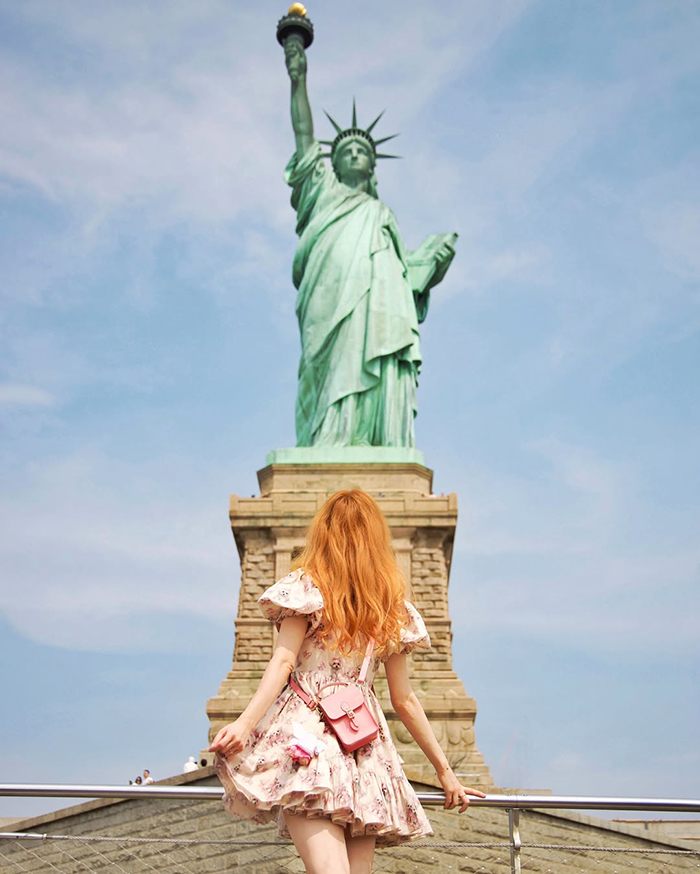 Tượng Nữ thần Tự do tại Bờ Đông nước Mỹ