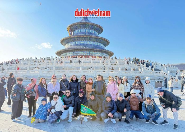 Du khách trải nghiệm tại Bắc Kinh