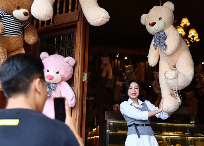 Quán cafe gấu bông Gò Vấp mở cửa 24/7