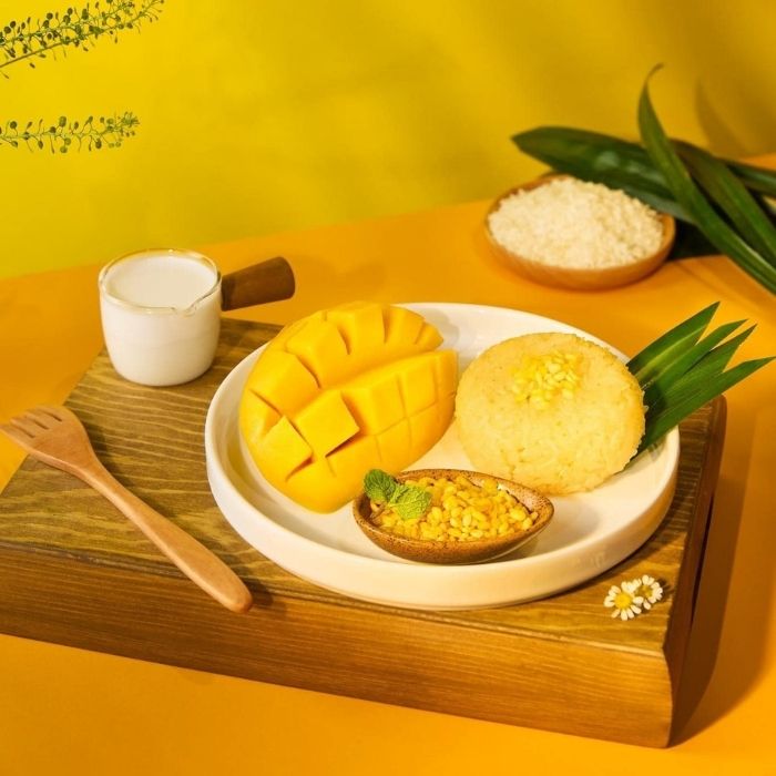 Quán xôi xoài chuẩn Thái tại Việt Nam