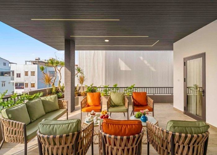 Hanami Villa tích hợp đầy đủ các tiện ích thư giãn ngay trong khuôn viên