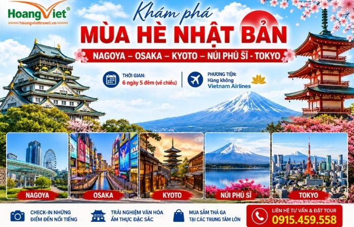 Du lịch Nhật Bản cùng Hoàng Việt Travel