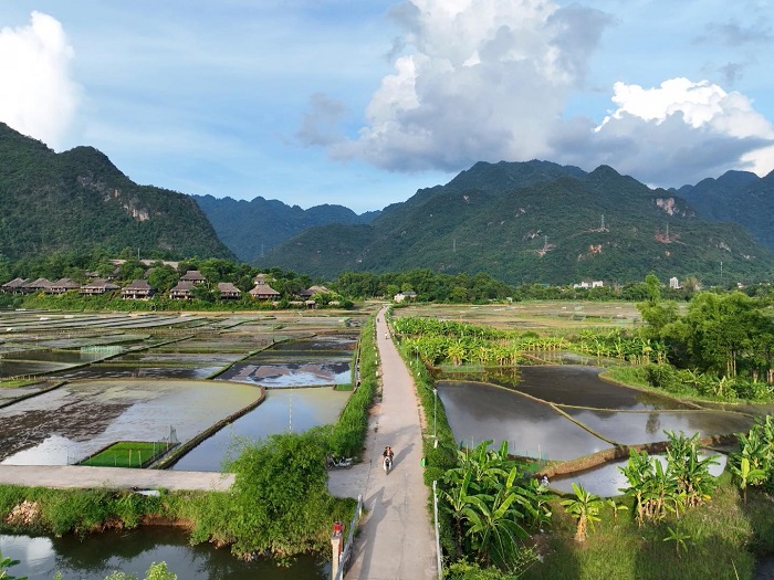 Bản Nhót Mai Châu góc nào cũng bình yên 