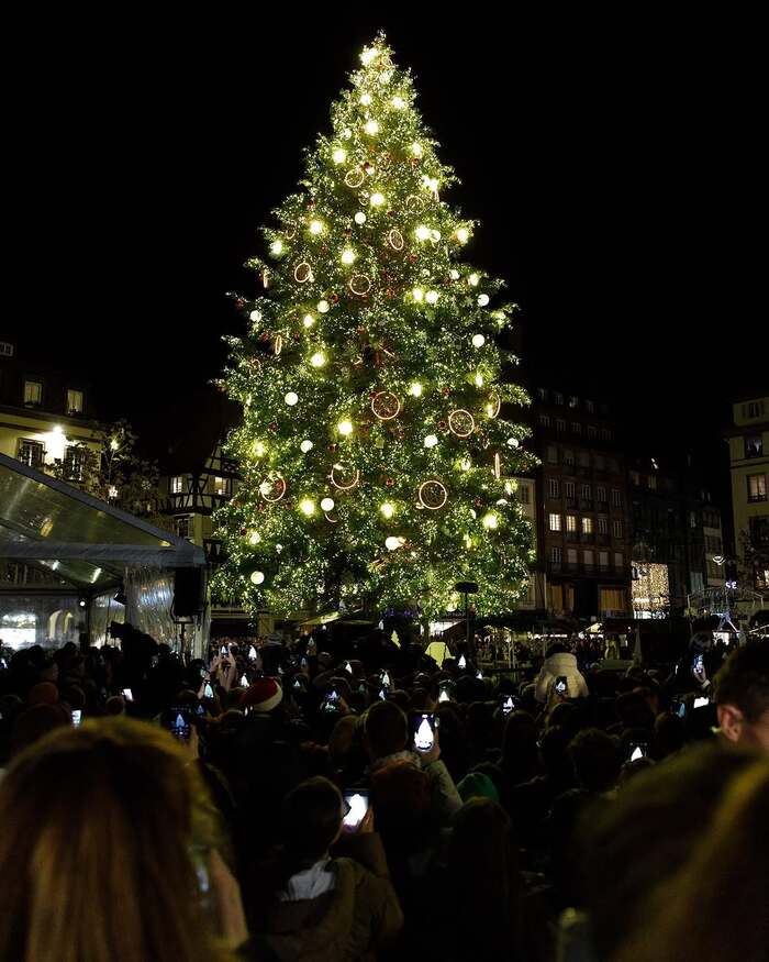 quảng trường Kleber Pháp nằm ở khu phố cổ Strasbourg