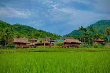 Bản Nhót Mai Châu tuy ít người biết nhưng đẹp ngẩn ngơ