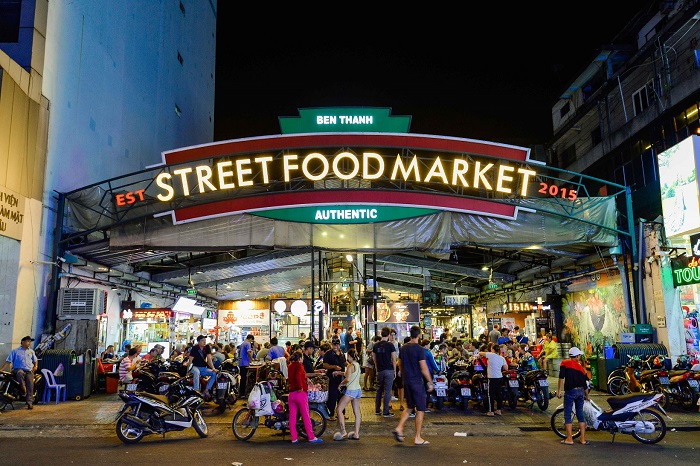 Con đường ẩm thực tại Hồ Chí Minh