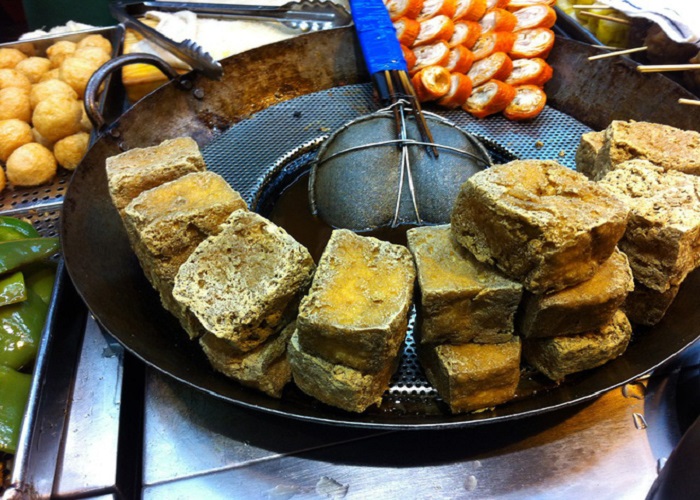 famous Taiwan rotten tofu 