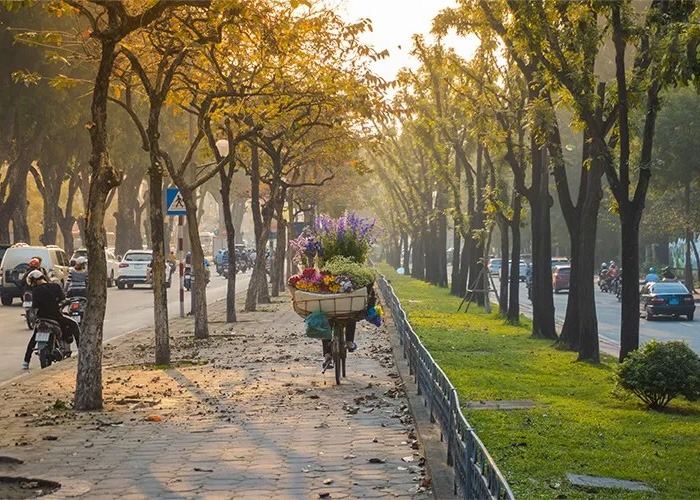 Những cung đường đẹp nhất Hà Nội vào mùa thu
