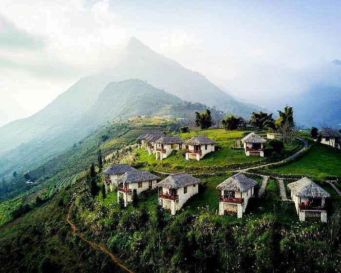 Vũ Khắc Tiệp check-in resort sapa