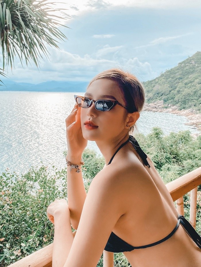 Xoài Non khoe dáng khi du lịch Nha Trang