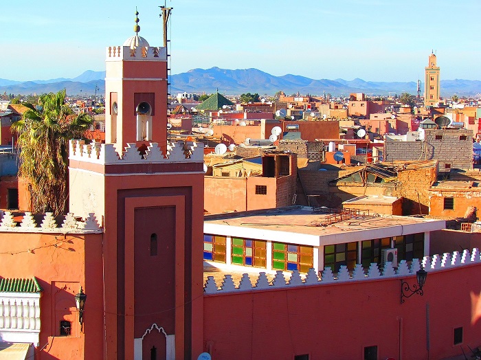 thành phố du lịch Marrakech