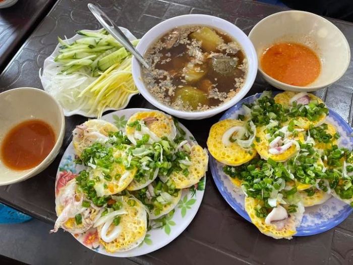 hải cá quán bánh căn ngon ở Phan Rang 