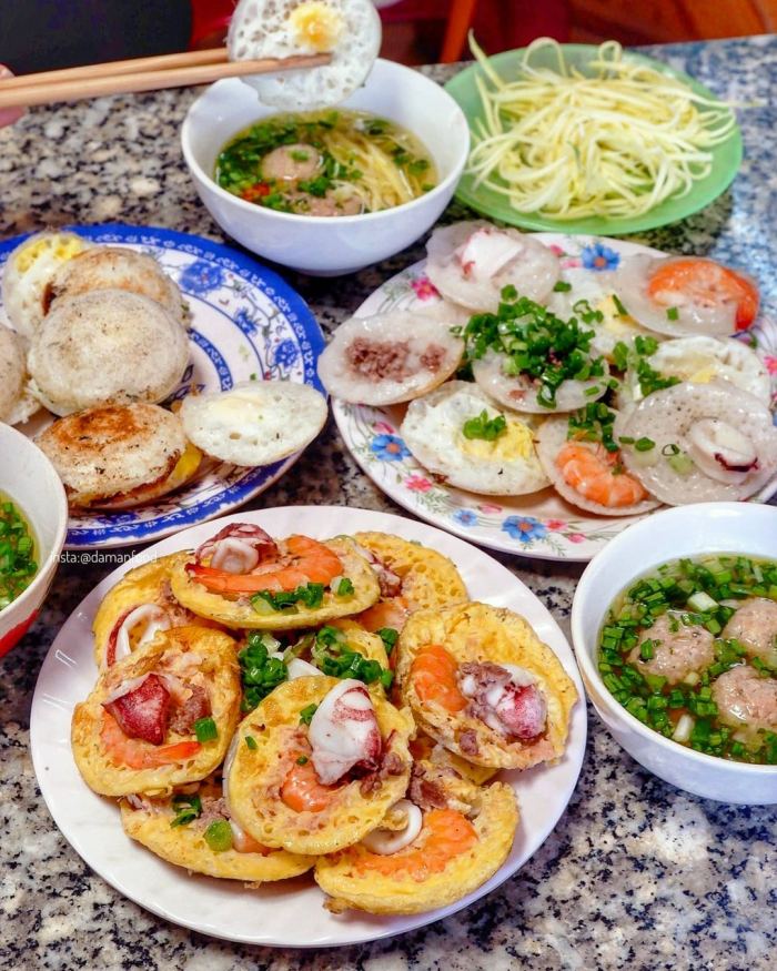  Năm lai quán bánh căn ngon ở Phan Rang 
