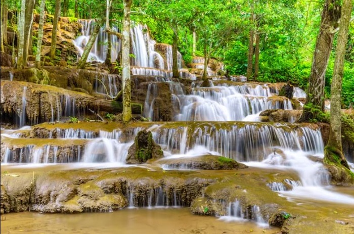 thác nước đẹp nhất Thái Lan Erawan 