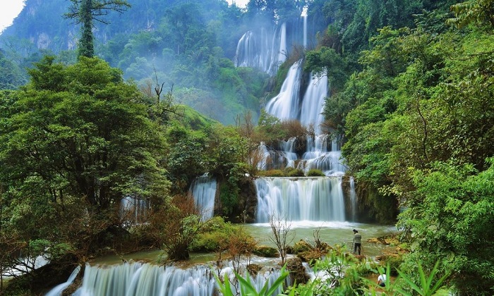 thác nước đẹp nhất Thái Lan Thi Lor Su