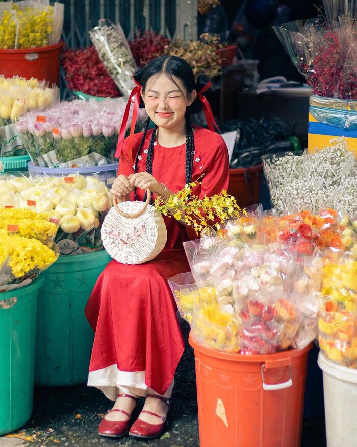 Địa điểm vui chơi cuối tuần ở TP HCM - Săn ảnh ở chợ hoa Hồ Thị Kỷ