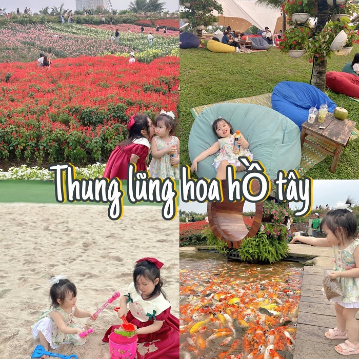 Các bé sẽ tha hồ chạy nhảy, vui chơi ở Địa điểm vui chơi trẻ em ở Quận Tây Hồ Hà Nội