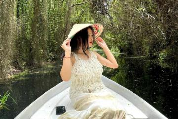 Du lịch Long An mùa nước nổi không thiếu các địa điểm tham quan và giải trí độc-lạ