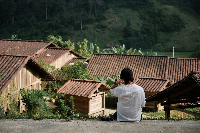 Xóm Hoài Khao Cao Bằng có khung cảnh đẹp như tranh vẽ