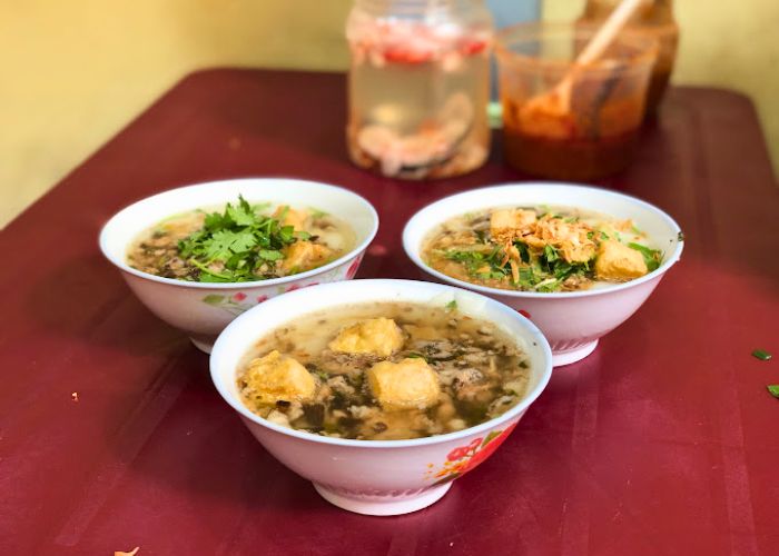 Món ngon mùa thu Hà Nội Bánh Đúc Nóng