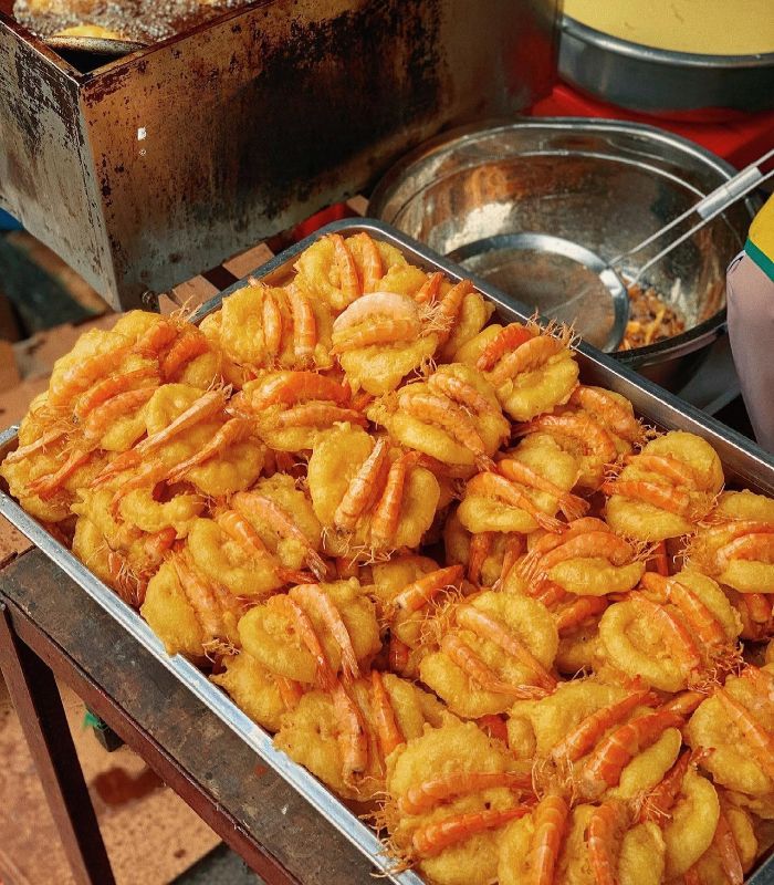 Món ngon mùa thu Hà Nội Bánh Tôm