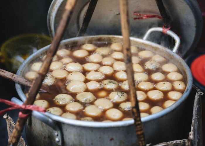 Món ngon mùa thu Hà Nội Bánh Trôi Tàu
