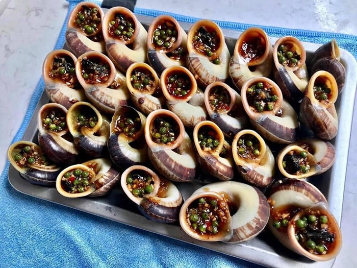 Ốc xu Núi Bà - Đặc sản Tây Ninh núi rừng độc đáo 