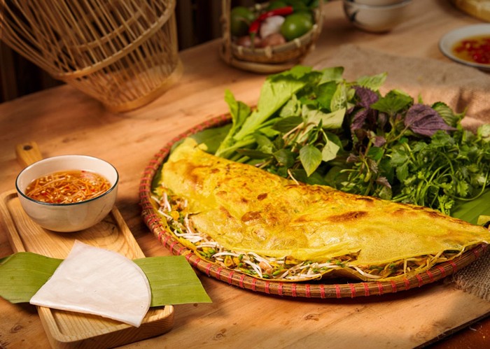 Bánh xèo miền Tây - Food tour miền Tây