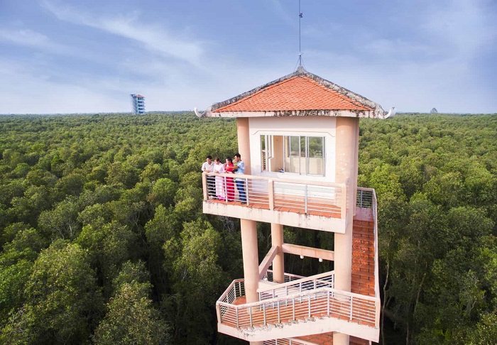 Khám phá làng nổi Tân Lập Tây Ninh từ tháp quan sát