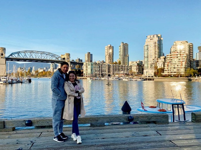 Diễn viên Bình Minh cùng vợ sang Canada đón sinh nhật 