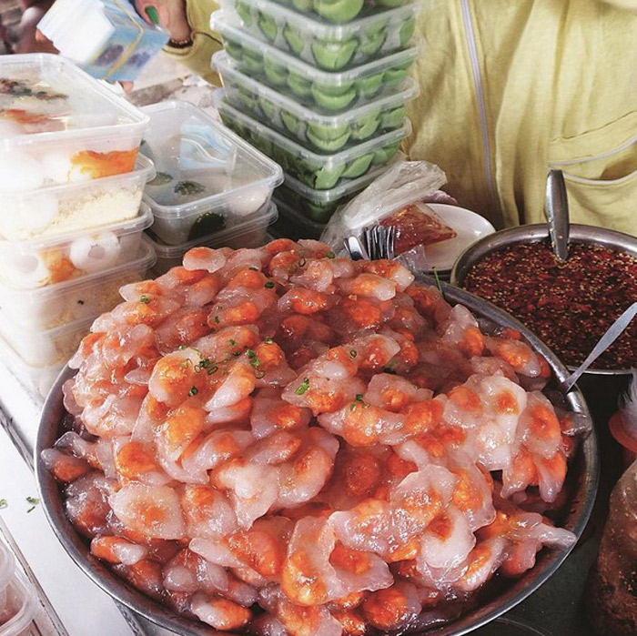 khu chợ ở Phan Thiết