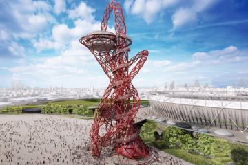 Trải nghiệm đường trượt cao nhất thế giới ẩn mình trong biểu tượng Olympic London