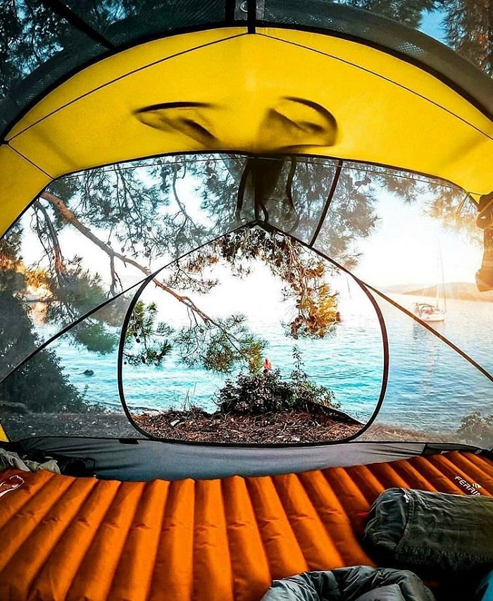 dựng liều để du lịch cắm trại 