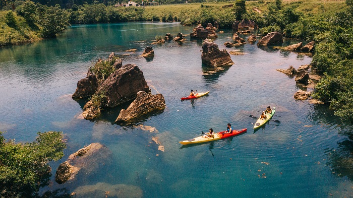 địa điểm chèo thuyền kayak đẹp nhất Việt Nam 