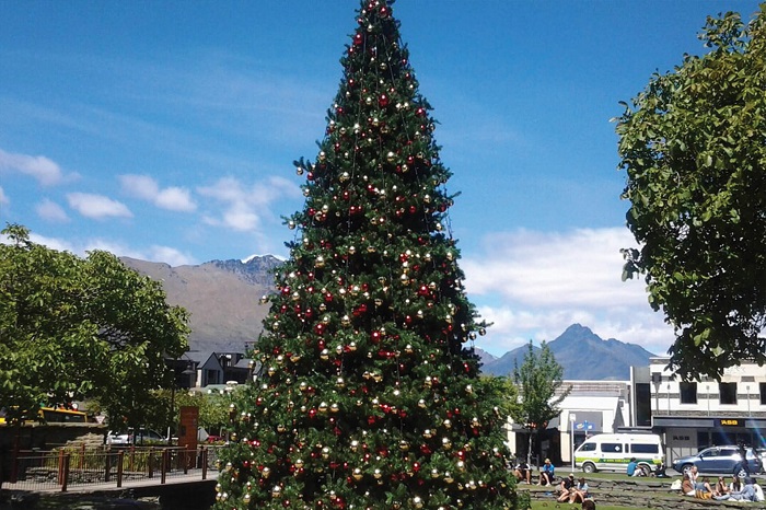 địa điểm đón Giáng sinh ở New Zealand