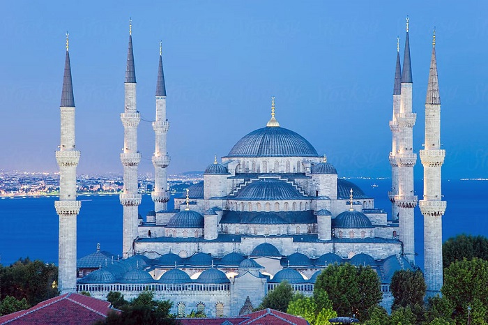 điểm du lịch istanbul Blue Mosque