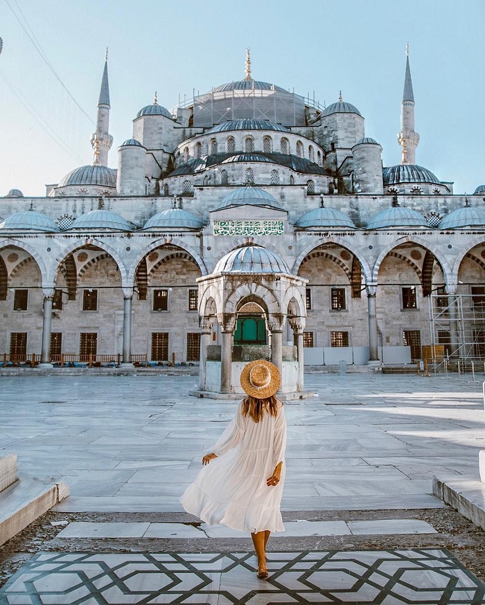 điểm du lịch istanbul Blue Mosque