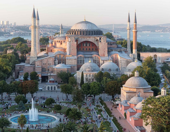 Điểm du lịch Istanbul Hagia Sophia