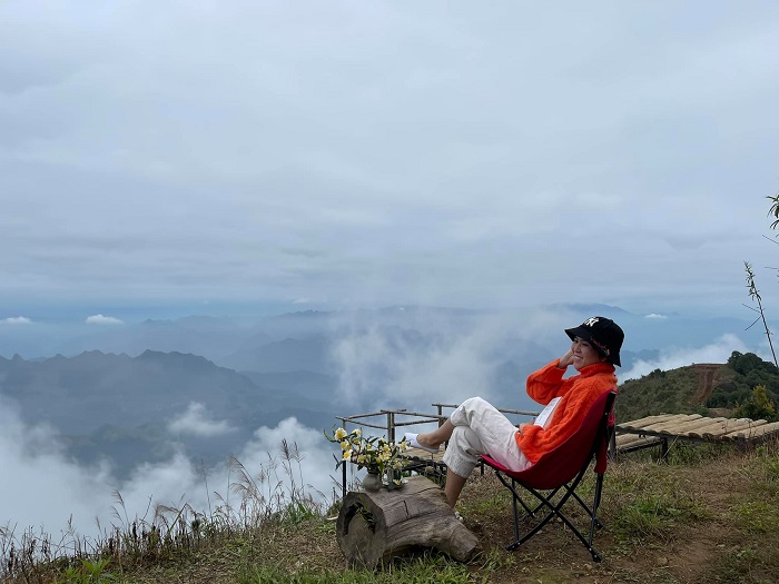 NTK Hà Minh Phúc du lịch Tà Xùa, Sơn La cùng gia đình