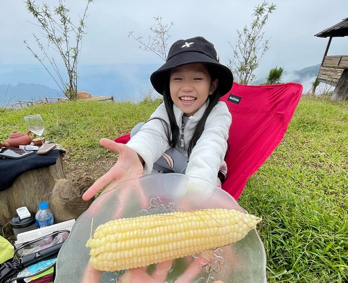 NTK Hà Minh Phúc du lịch Tà Xùa, Sơn La cùng gia đình