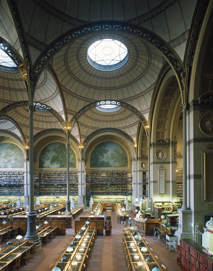 thư viện đẹp nhất thế giới ở Pháp