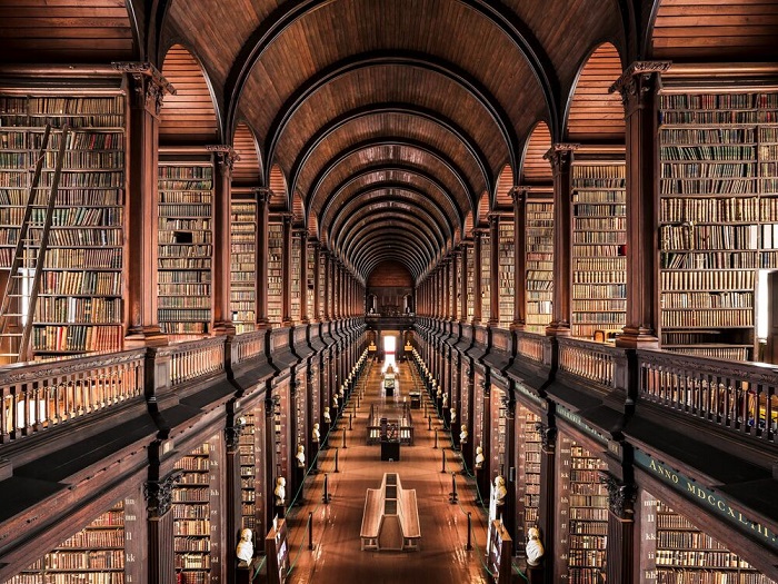 thư viện đẹp nhất thế giới ở Ireland