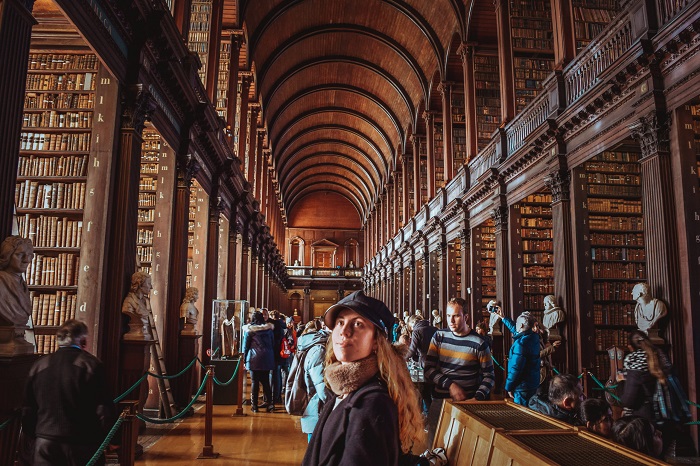 thư viện đẹp nhất thế giới ở Ireland