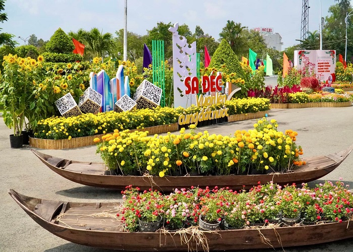 Dự án Dòng sông hoa sẽ sớm được triển khai, kịp đưa vào phục vụ dịp lễ hội, tết năm nay. Ảnh: thanh niên